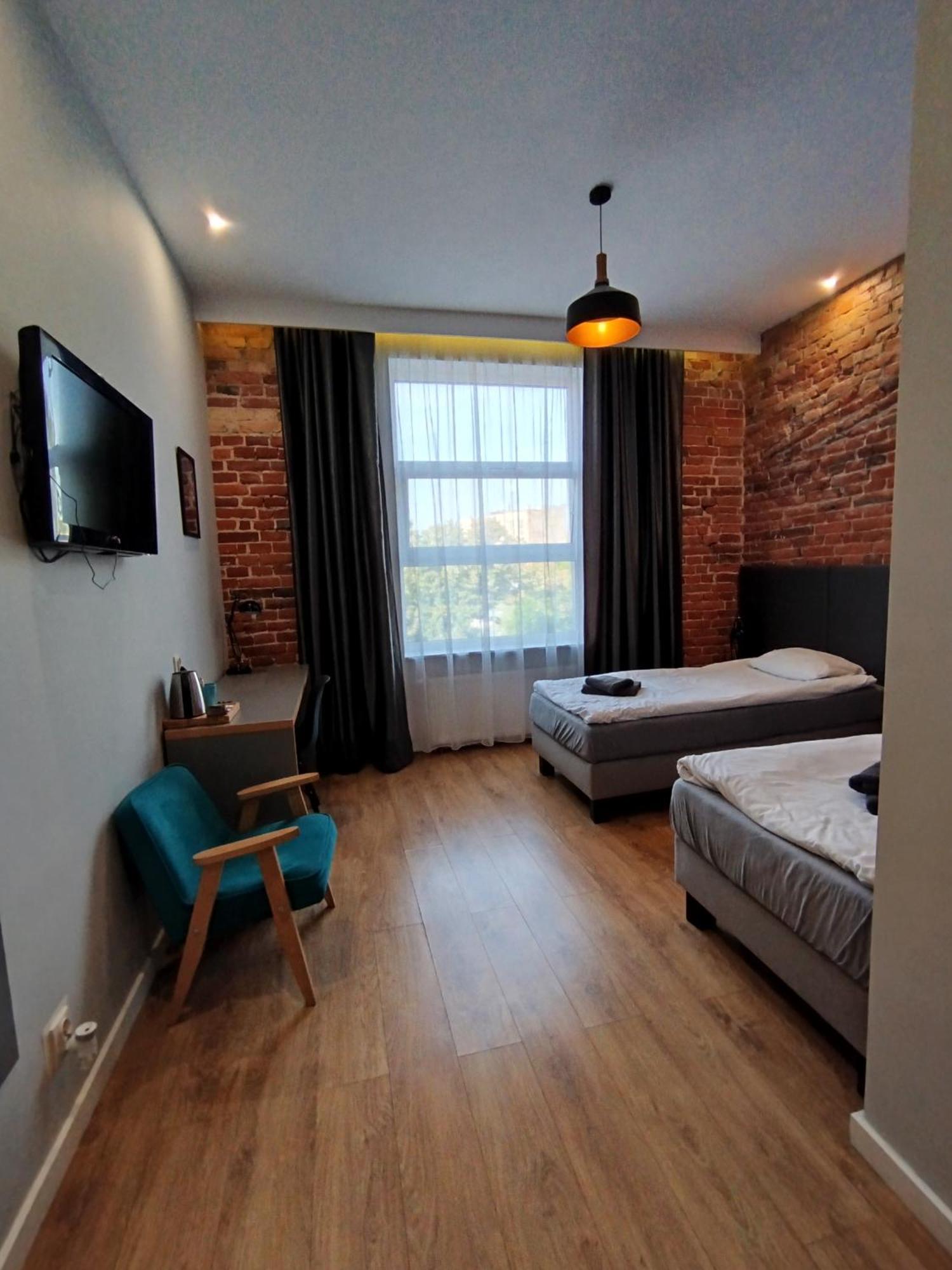 New Adler Bed & Breakfast Łódź Esterno foto
